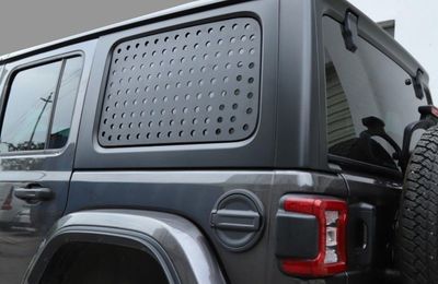 Coque Cache-Bagages Jeep Wrangler JL JLU 4 Portes - Protecteur Coffre Voiture Bouclier Arrière Cargo