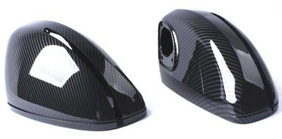 Coques De Rétroviseur Pour Audi TT MK2 8J R8 2007-2014 - Paire Gauche/droite, ABS Verni Noir - Protection Et Style - 11