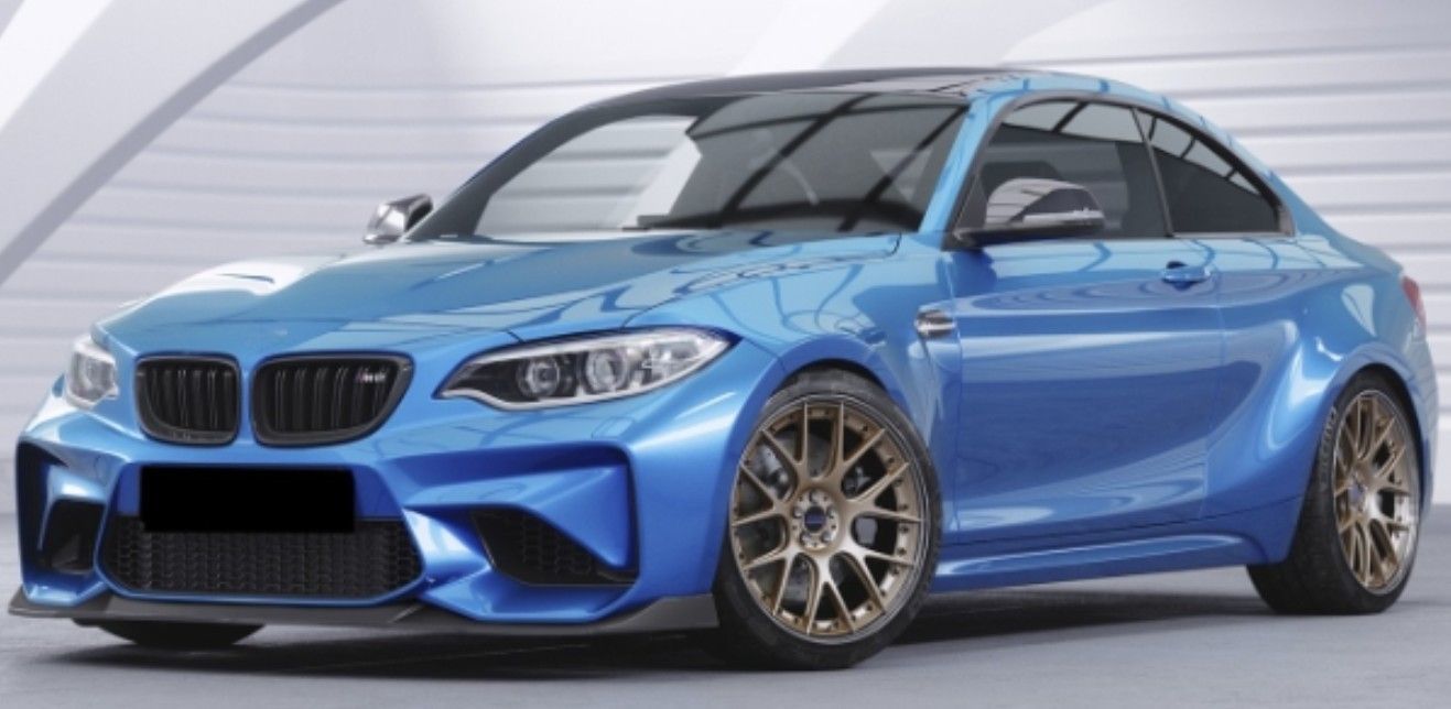 Spoiler Avant / Splitter Pour BMW M2 CS F87 (2016-2021) - Protection Pare-chocs, Aérodynamique, Style Sportif - 1
