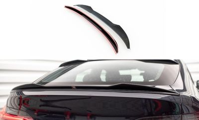 WHLXQ Becquet Arrière BMW X4 G02 2019-2021 – Spoiler Toit Coffre En ABS/Carbone, Look Sportif Et Aérodynamique