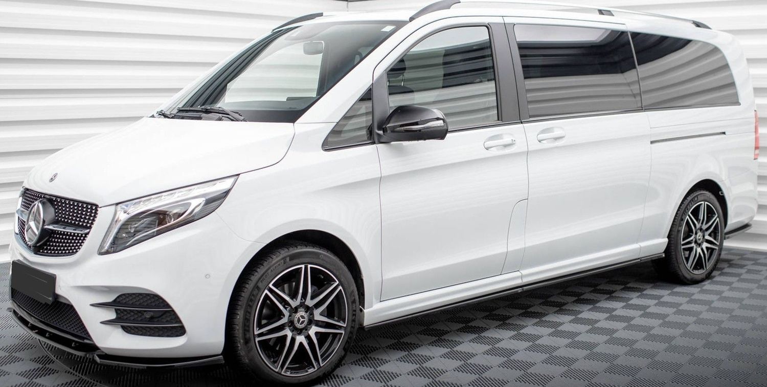 Lot De 4 Blocs De Guidage Anti-bruit Pour Mercedes Classe V / Vito W447 (2015-2021) - Porte Centrale