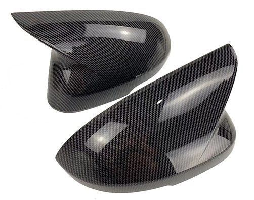 Coques Rétroviseurs Fibre Carbone Pour Nissan Murano Qashqai X-Trail 2014-2020 - Lot De 2