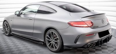 Garniture Aération Pare-chocs Arrière Pour Mercedes Classe C C205/A205 AMG-Line & C43 Coupé/Cabriolet 2015-2018 - 5