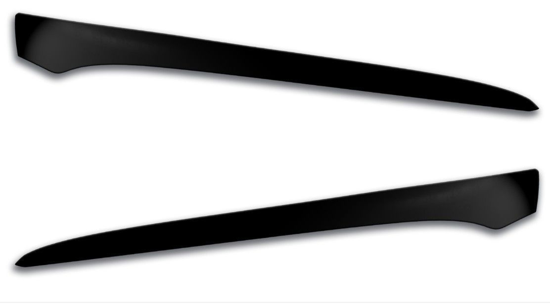 HEBEOT Paire Paupières Phares Noires Brillantes – Compatible BMW Série 3 E92 E93 Coupé 2006-2013