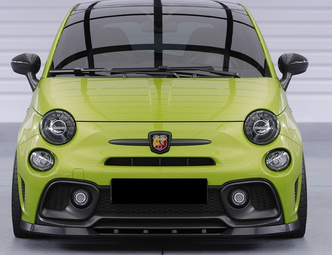 Calandre Avant Fibre De Carbone Véritable KUNGKIC Pour Abarth 595/695 2017-2023 - Accessoire Style Italien