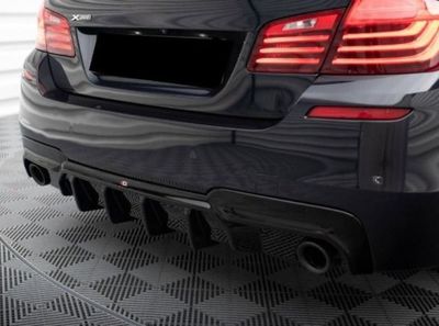 Diffuseur Pare-chocs Arrière Pour BMW Série 5 F10 F11 F18 M Sport 2010-2016 - Noir