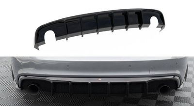 DIFFUSEUR ARRIERE AUDI A5 8T/2 S LINE COUPE OU SPORTBACK PHASE 2 PIANO BLACK FINISH (2012/2016)