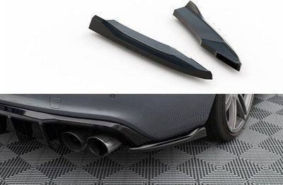 DIFFUSEUR ARRIERE AUDI A5 8T/2 S LINE COUPE OU SPORTBACK PHASE 2 PIANO BLACK FINISH (2012/2016)