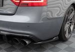 DIFFUSEUR ARRIERE AUDI A5 8T/2 S LINE COUPE OU SPORTBACK PHASE 2 PIANO BLACK FINISH (2012/2016)