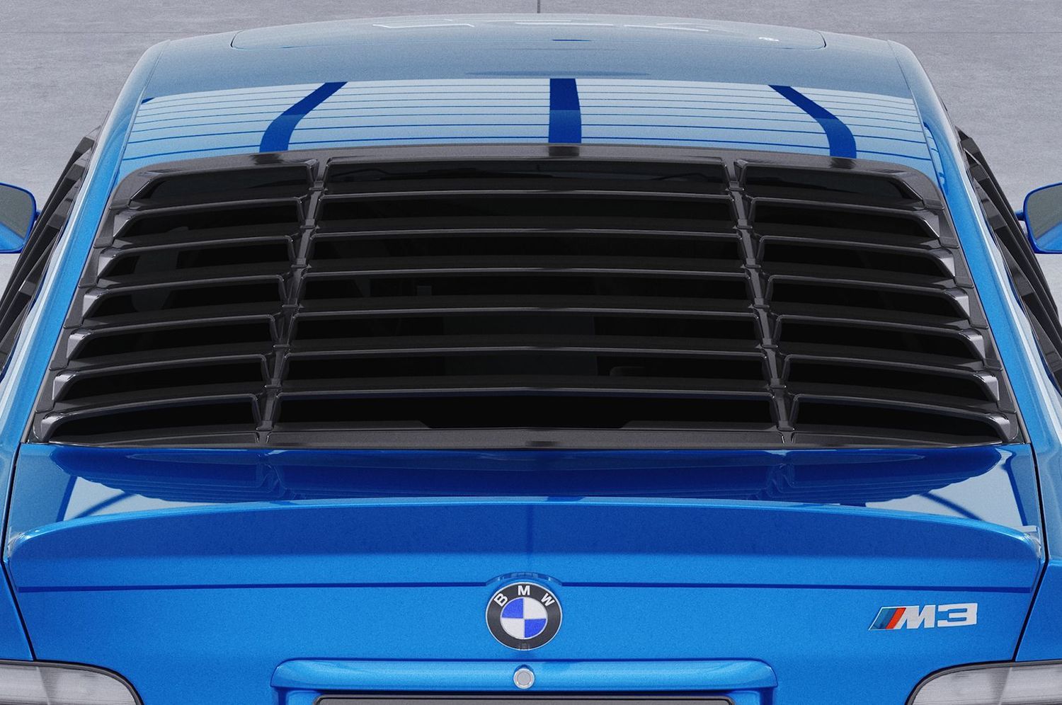 Film Teinté Vitre Pour BMW Série 3 Coupé E36 (1991-98) - Prédécoupé, Anti-chaleur - Noir 70%