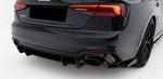 RAJOUT DE DIFFUSEUR ARRIERE EN ABS "CNC" AUDI RS5 B9 COUPE OU SPORTBACK STANDARD PHASE 1 (2017/2019)