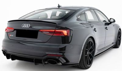 RAJOUT DE DIFFUSEUR ARRIERE EN ABS "CNC" AUDI RS5 B9 COUPE OU SPORTBACK STANDARD PHASE 1 (2017/2019)