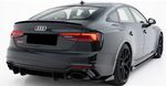 RAJOUT DE DIFFUSEUR ARRIERE EN ABS "CNC" AUDI RS5 B9 COUPE OU SPORTBACK STANDARD PHASE 1 (2017/2019)