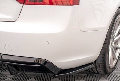 DIFFUSEUR DE PARE CHOC ARRIERE AUDI A5 COUPE / SPORTBACK B8 STANDARD PHASE 2 "DTM LOOK" QUAD (11-2011/2015)