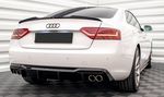 DIFFUSEUR DE PARE CHOC ARRIERE AUDI A5 COUPE / SPORTBACK B8 STANDARD PHASE 2 "DTM LOOK" QUAD (11-2011/2015)