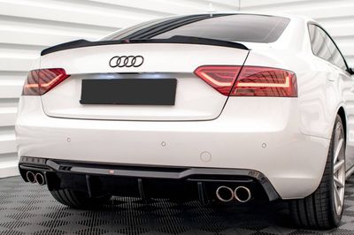 DIFFUSEUR DE PARE CHOC ARRIERE AUDI A5 COUPE / SPORTBACK B8 STANDARD PHASE 2 "DTM LOOK" QUAD (11-2011/2015)