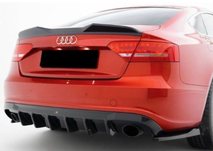 2 Disques Diffuseurs Phare Pour Audi A5 8T 8F (2007-2011) – Verre, Transparent/noir, Neufs