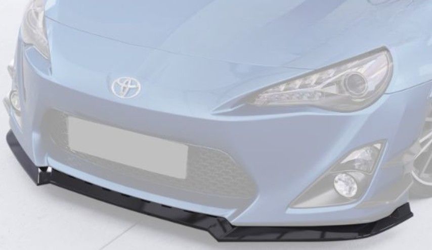 Aileron De Pare-chocs Avant Pour GT86 FT86 FR S 2012 à 2016 - Noir Brillant - Kit Look Course - Matériau ABS Facile à Installer - Améliore La Dispersion De L'énergie De