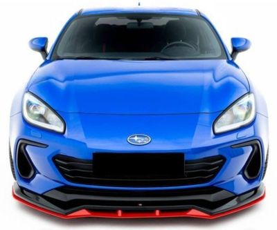 LAME DE PARE CHOC AVANT SUBARU BRZ II PHASE 1 V2 REDLINE (2021+)