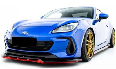 LAME DE PARE CHOC AVANT SUBARU BRZ II PHASE 1 V2 REDLINE (2021+)