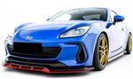 LAME DE PARE CHOC AVANT SUBARU BRZ II PHASE 1 V2 REDLINE (2021+)