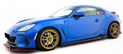 LAME DE PARE CHOC AVANT SUBARU BRZ II PHASE 1 V2 REDLINE (2021+)