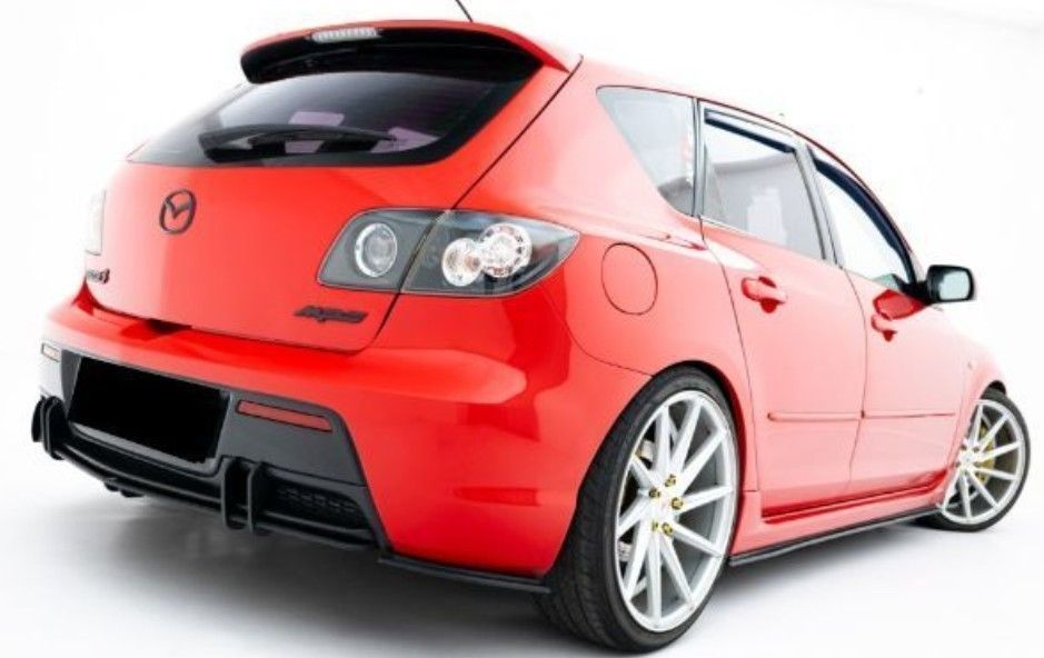 JEU DE BAS DE CAISSE (RAJOUTS EN ABS) MAZDA 3 MPS PHASE 1 