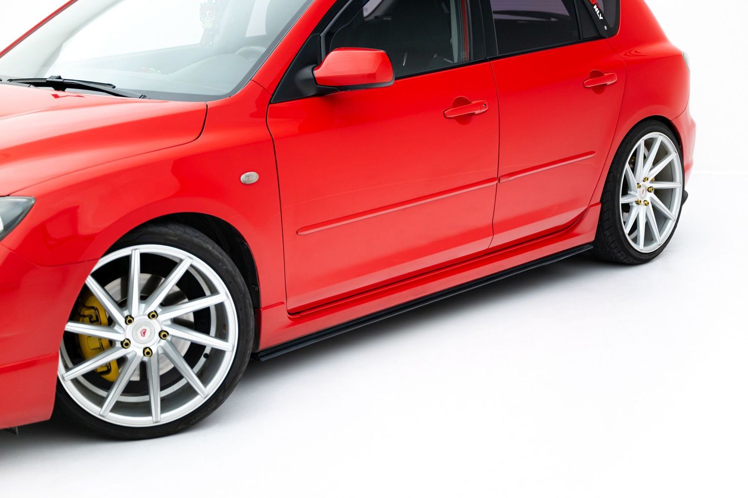 JEU DE BAS DE CAISSE (RAJOUTS EN ABS) MAZDA 3 MPS PHASE 1 