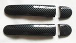 ENJOLIVEURS DE POIGNEES DE PORTES PIANO BLACK OU CARBONE LOOK AUDI TT 8N (1998/2006) AUDI TT 8J (2006/2014)