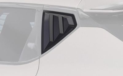PRISES D'AIR DE VITRES ARRIERES TYPE "LOUVERS"  KIA EV6 CUP CS STYLE (2021+)