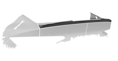LeLeD Becquet Spoiler Arrière Diffuseur Coffre Skoda Enyaq Coupé IV / RS Coupé IV 2022-2025 – Glossy Black, ABS, Améliore Aérodynamisme Et Style