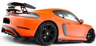 LAME DE PARE CHOC ARRIERE PORSCHE 718 CAYMAN 982C GTS "CUPWINGS" (2016/2025)