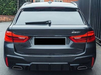 DIFFUSEUR ARRIERE BMW SERIE 5 G30/G31 PACK M PIANO BLACK "SMT DESIGN" (2017/2024)