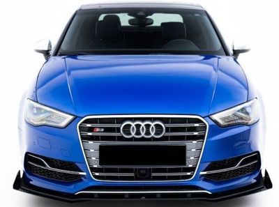 LAME DE PARE CHOC AVANT DTM LOOK "CNC CUPWINGS" AUDI A3 8V SEDAN S LINE PHASE 1 (2013/04-2016)