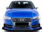 LAME DE PARE CHOC AVANT DTM LOOK "CNC CUPWINGS" AUDI A3 8V SEDAN S LINE PHASE 1 (2013/04-2016)