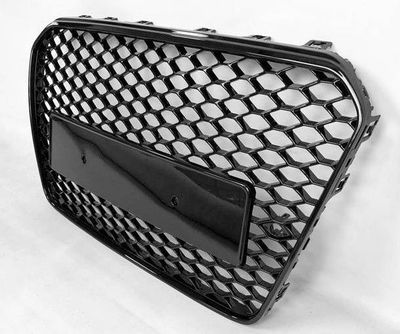 CALANDRE SANS SIGLE TYPE RS5 PIANO BLACK AUDI A5/S5 TYPE 8T2 (11-2011/05-2016)