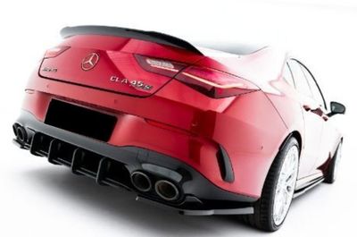 DIFFUSEUR ARRIERE (RAJOUT CENTRAL) MERCEDES CLA W118/X118 35AMG OU 45AMG PACK AERO PHASE 1 "DTM LOOK "CNC" (2019/2023)