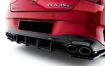 DIFFUSEUR ARRIERE (RAJOUT CENTRAL) MERCEDES CLA W118/X118 35AMG OU 45AMG PACK AERO PHASE 1 "DTM LOOK "CNC" (2019/2023)
