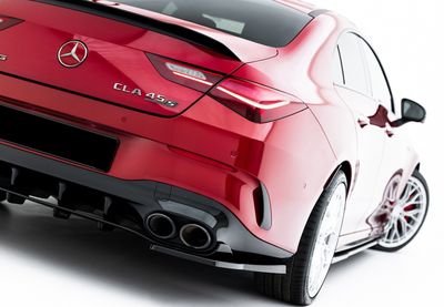 SPLITTERS DE PARE CHOC ARRIERE MERCEDES CLA W118/X118 35AMG OU 45AMG PHASE 1 PACK AERO (2019/2023)