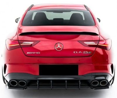 SPLITTERS DE PARE CHOC ARRIERE MERCEDES CLA W118/X118 35AMG OU 45AMG PHASE 1 PACK AERO (2019/2023)