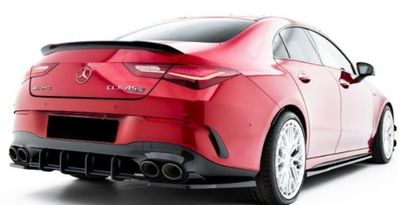 SPLITTERS DE PARE CHOC ARRIERE MERCEDES CLA W118/X118 35AMG OU 45AMG PHASE 1 PACK AERO (2019/2023)