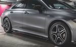 JEU DE BAS DE CAISSE (RAJOUTS EN ABS) MERCEDES CLA W118/X118 35AMG OU 45AMG PHASE 1 (2019/2023)