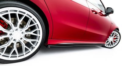 JEU DE BAS DE CAISSE (RAJOUTS EN ABS) MERCEDES CLA W118/X118 35AMG OU 45AMG PHASE 1 (2019/2023)
