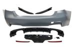 PARE CHOC ARRIERE COMPLET BMW SERIE 3 F30 LOOK M PERFORMANCE "SINGLE", "DUAL" OU "QUAD" (2011/2019)