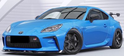 AILERON DE COFFRE A COL DE CYGNE TOYOTA GR86 OU SUBARU BRZ II  "CS STYLE" (2021+)