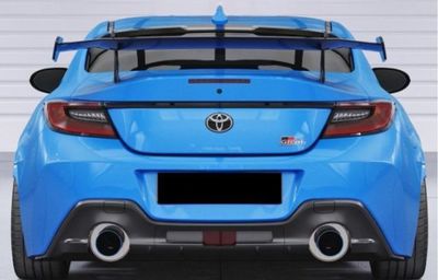 AILERON DE COFFRE A COL DE CYGNE TOYOTA GR86 OU SUBARU BRZ II  "CS STYLE" (2021+)