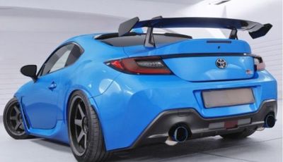 AILERON DE COFFRE A COL DE CYGNE TOYOTA GR86 OU SUBARU BRZ II  "CS STYLE" (2021+)