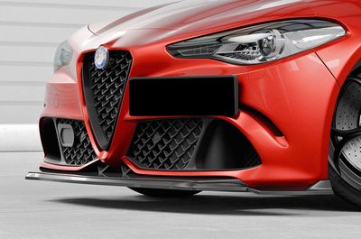 LAME DE PARE CHOC AVANT ALFA ROMEO GIULIA QUADRIFOGLIO "CUP" CS STYLE (2017+)