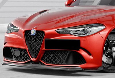 LAME DE PARE CHOC AVANT ALFA ROMEO GIULIA QUADRIFOGLIO "CUP" CS STYLE (2017+)