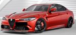 LAME DE PARE CHOC AVANT ALFA ROMEO GIULIA QUADRIFOGLIO "CUP" CS STYLE (2017+)
